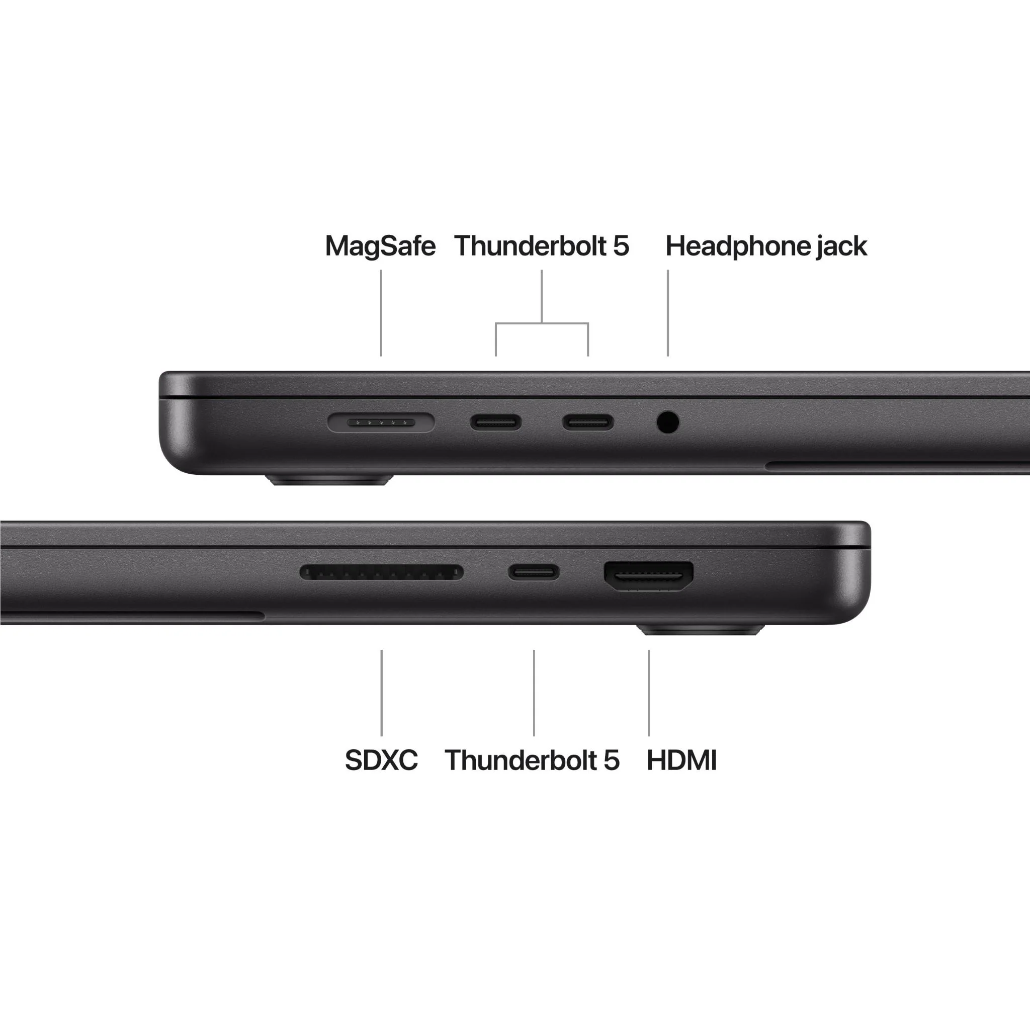 Apple MacBook Pro 16-inch with M4 Pro Chip, 512GB/24GB (Space Black)[2024]