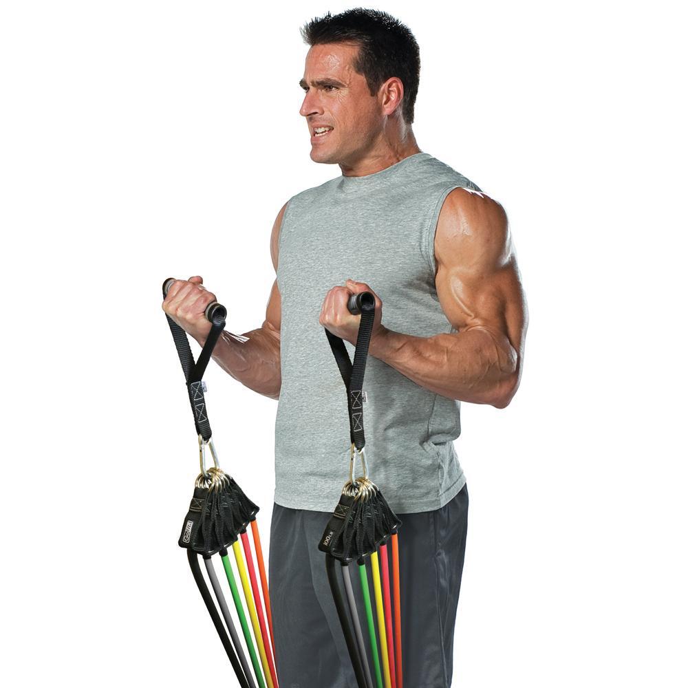 GoFit Mega Pro Gym Resistance Strength Training Portable Set