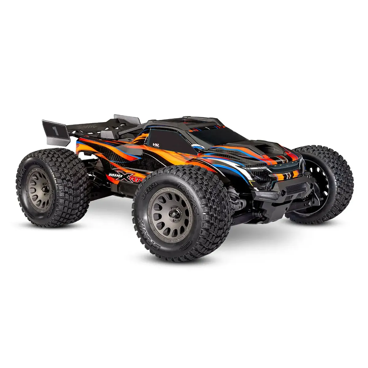Traxxas Mini XRT RC Truggy Electric Brushless 4WD 1/16 Scale RTR (Orange)