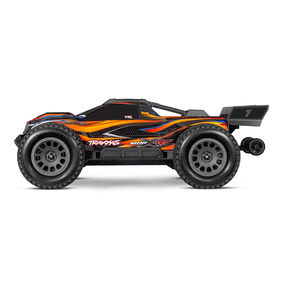 Traxxas Mini XRT RC Truggy Electric Brushless 4WD 1/16 Scale RTR (Orange)