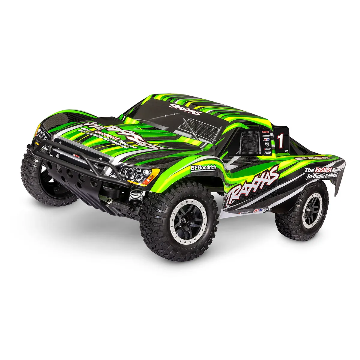 Traxxas Slash XL-5 RC Short Course Truck Electric 2WD 1/10 Scale RTR (Green)