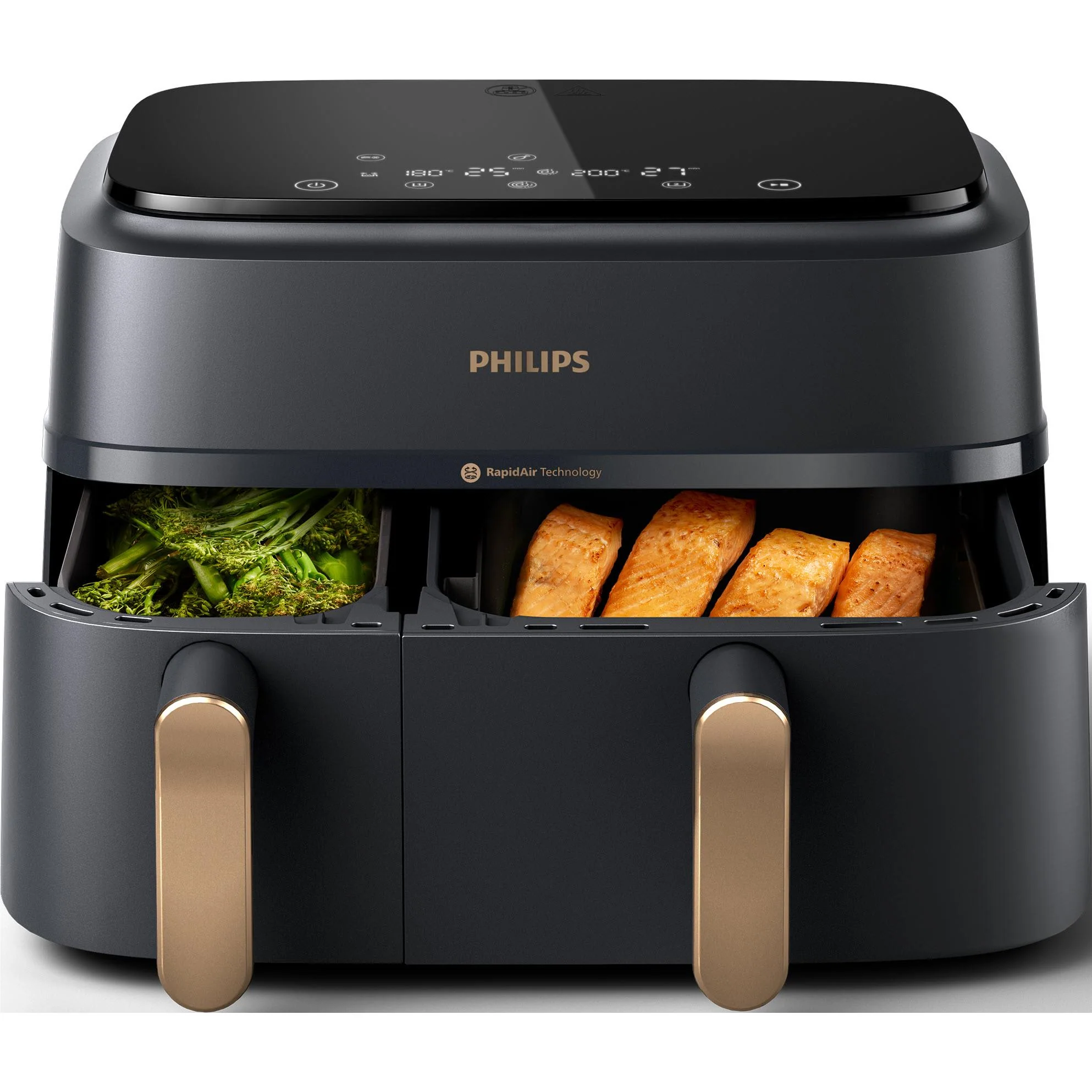 111-philips-3000-series-dual-basket-9l-air-fryer-xxl-grey--2.webp Philips 3000 Series Dual Basket 9L Air Fryer XXL (Grey)