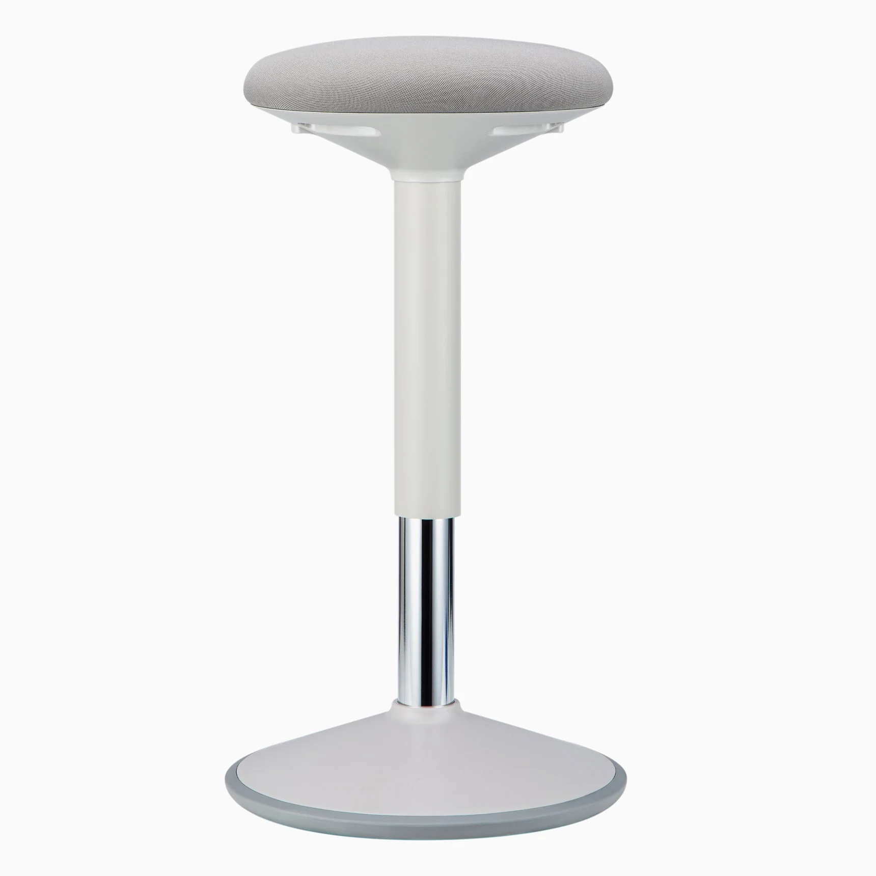 Desky Sit Stand Motion Stool - White