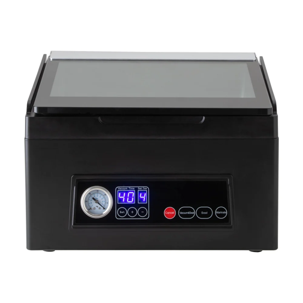1230-proline-domestic-vacuum-chamber-stainless-steel-food-sealer-black-6-5l-3.webp Proline Domestic Vacuum Chamber Stainless Steel Food Sealer Black 6.5L