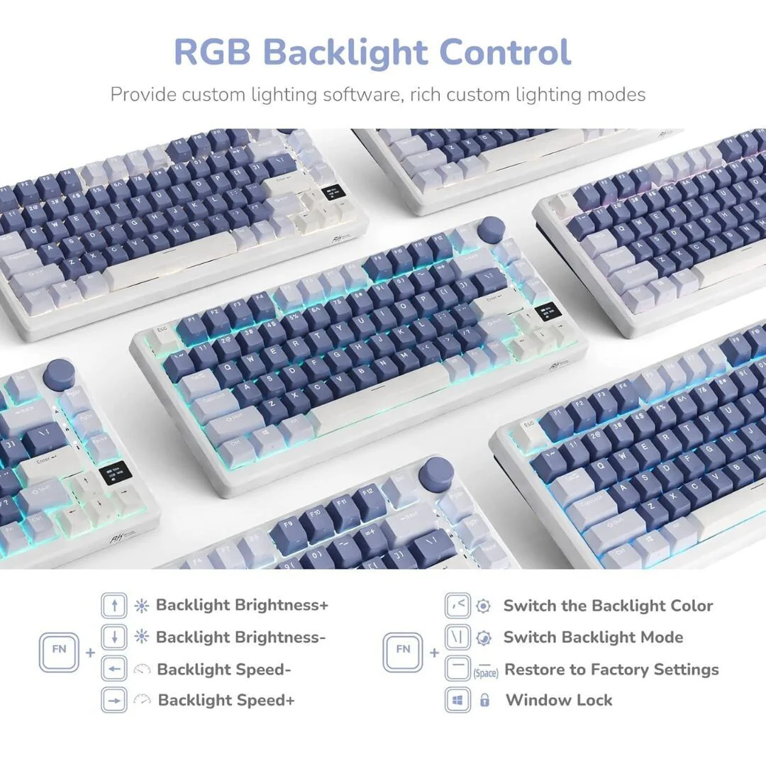 1233-royal-kludge-rk-m75-ocean-blue-tri-mode-mechanical-keyboard-brown-switch-3.webp Royal Kludge RK-M75 Ocean Blue Tri Mode Mechanical Keyboard - Brown Switch