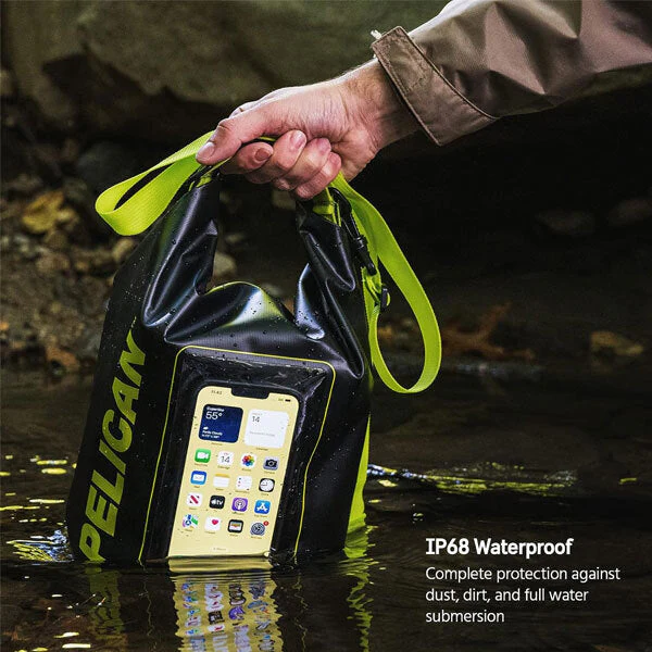 Pelican Marine Waterproof Dry Bag 5L - Black/Green