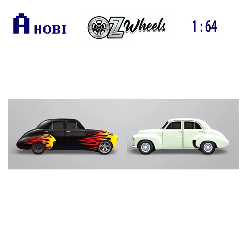 OZ Wheels 1:64 FSD Hauling Kids & Ripping Skids Holden FX Custom & FX Sedan Set