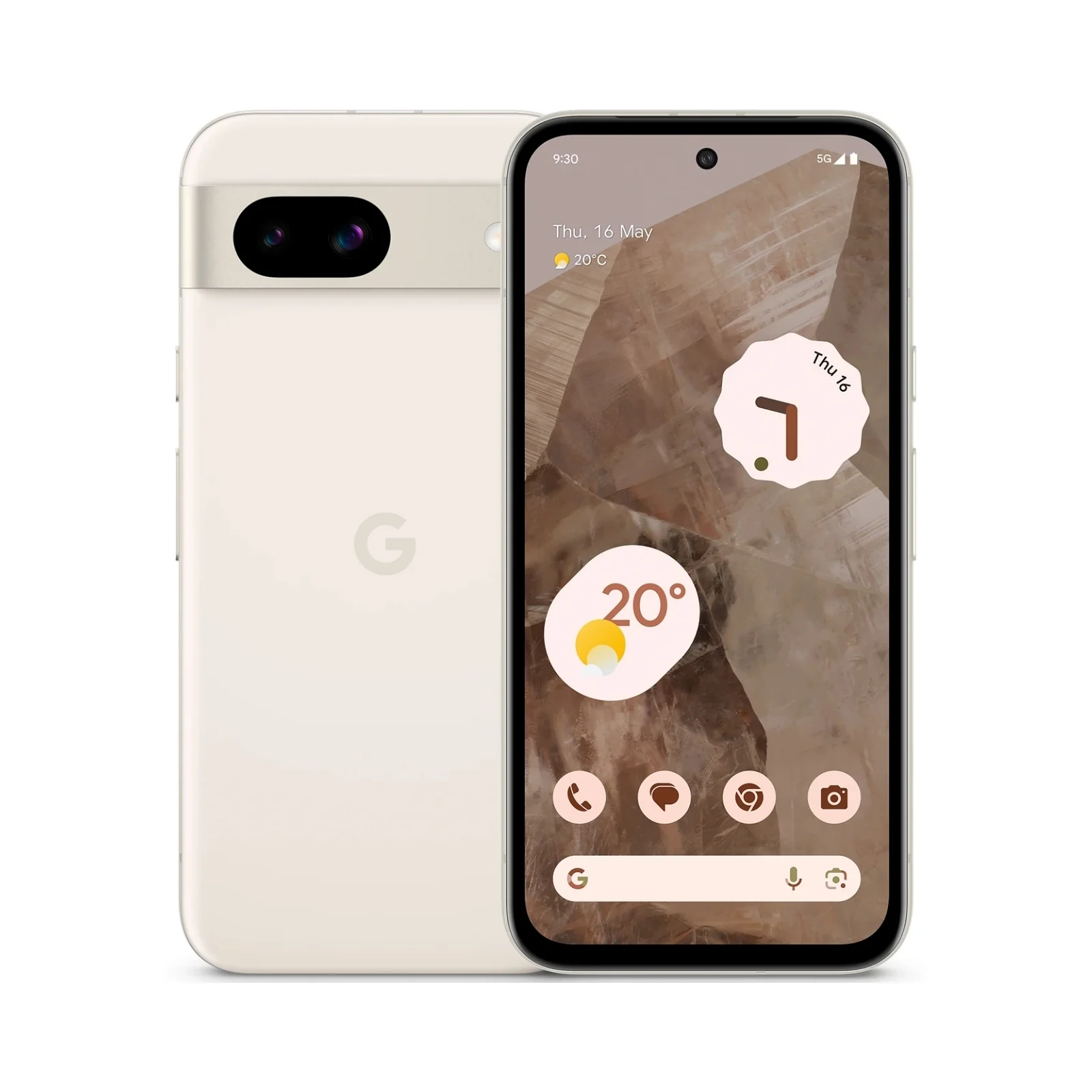 Google Pixel 8A 128GB (Porcelain) [*Refurbished: As New]