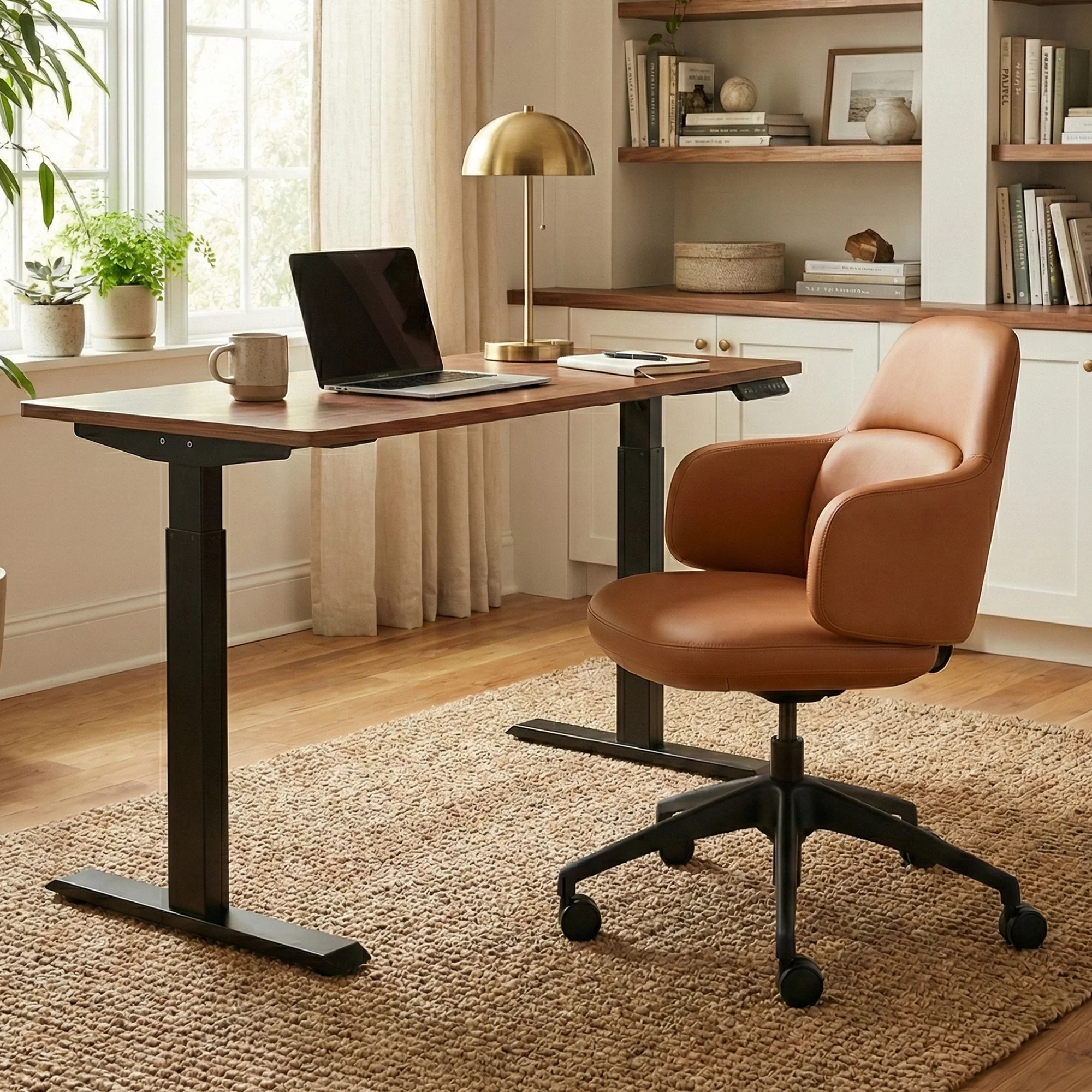 Desky Arco Office Chair - Golden Yellow