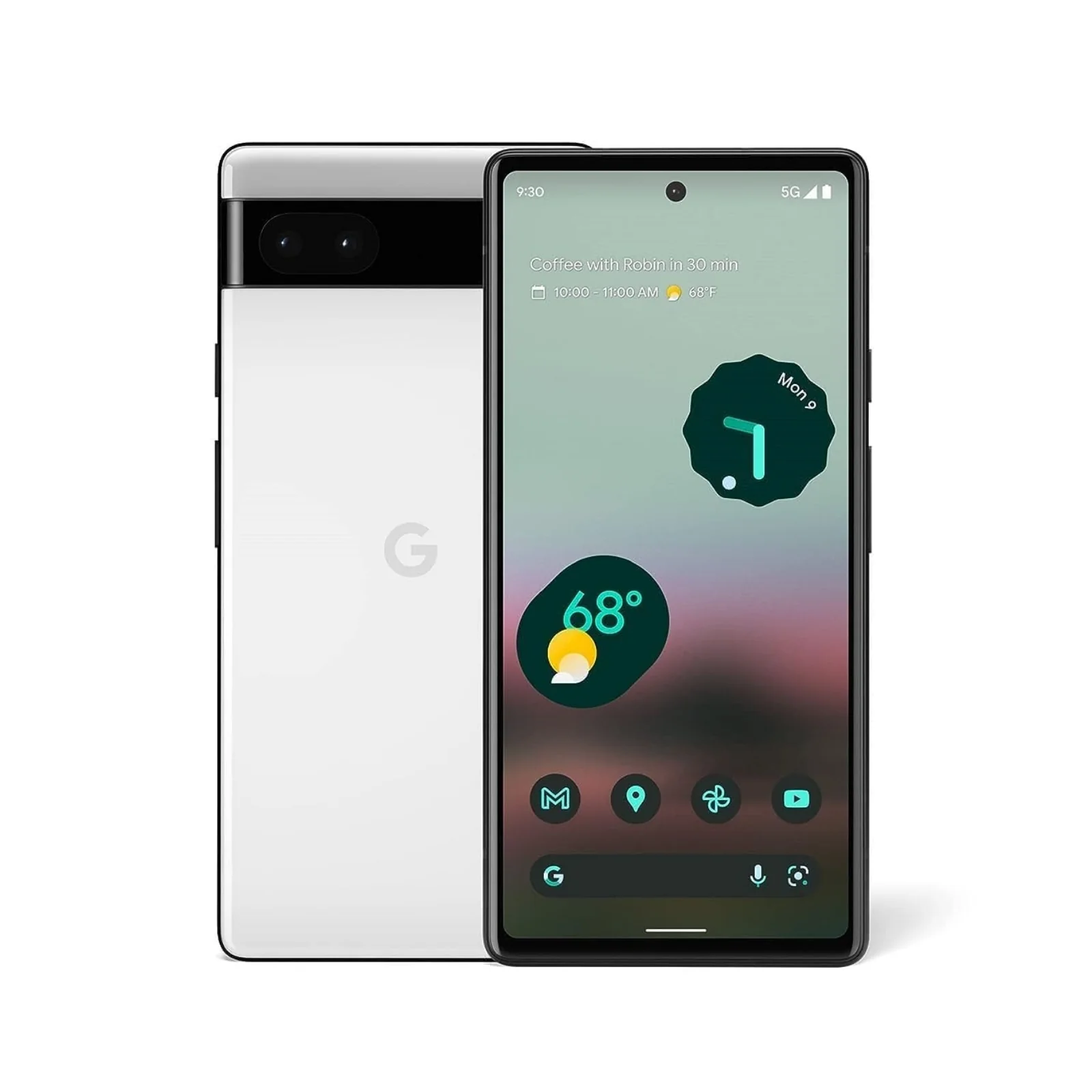 Google Pixel 6A 128GB (Chalk) [*Refurbished: As New]