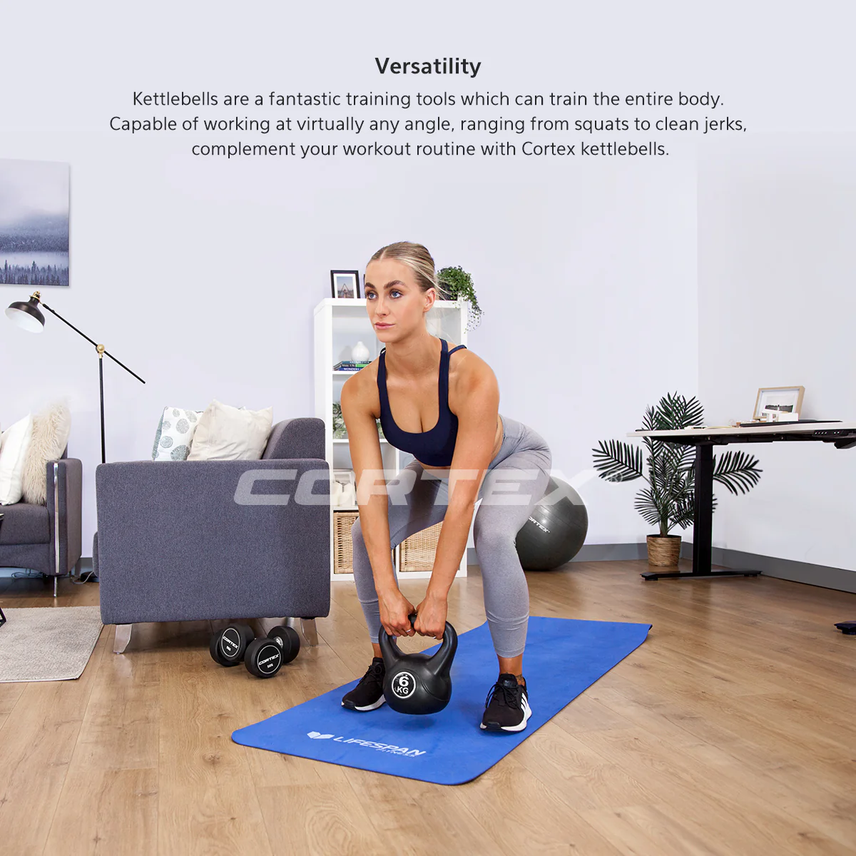 CORTEX 10kg Standard Kettlebell