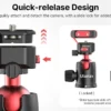 Ulanzi TT31 Claw Quick Release Camera Tripod & Monopod T050CNB1