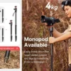 Ulanzi TT31 Claw Quick Release Camera Tripod & Monopod T050CNB1