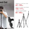 Ulanzi TT31 Claw Quick Release Camera Tripod & Monopod T050CNB1