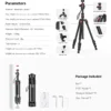 Ulanzi TT31 Claw Quick Release Camera Tripod & Monopod T050CNB1