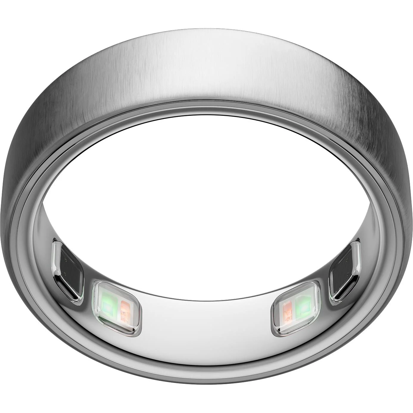 Oura Ring 5 [Size 6] (Brushed Silver)