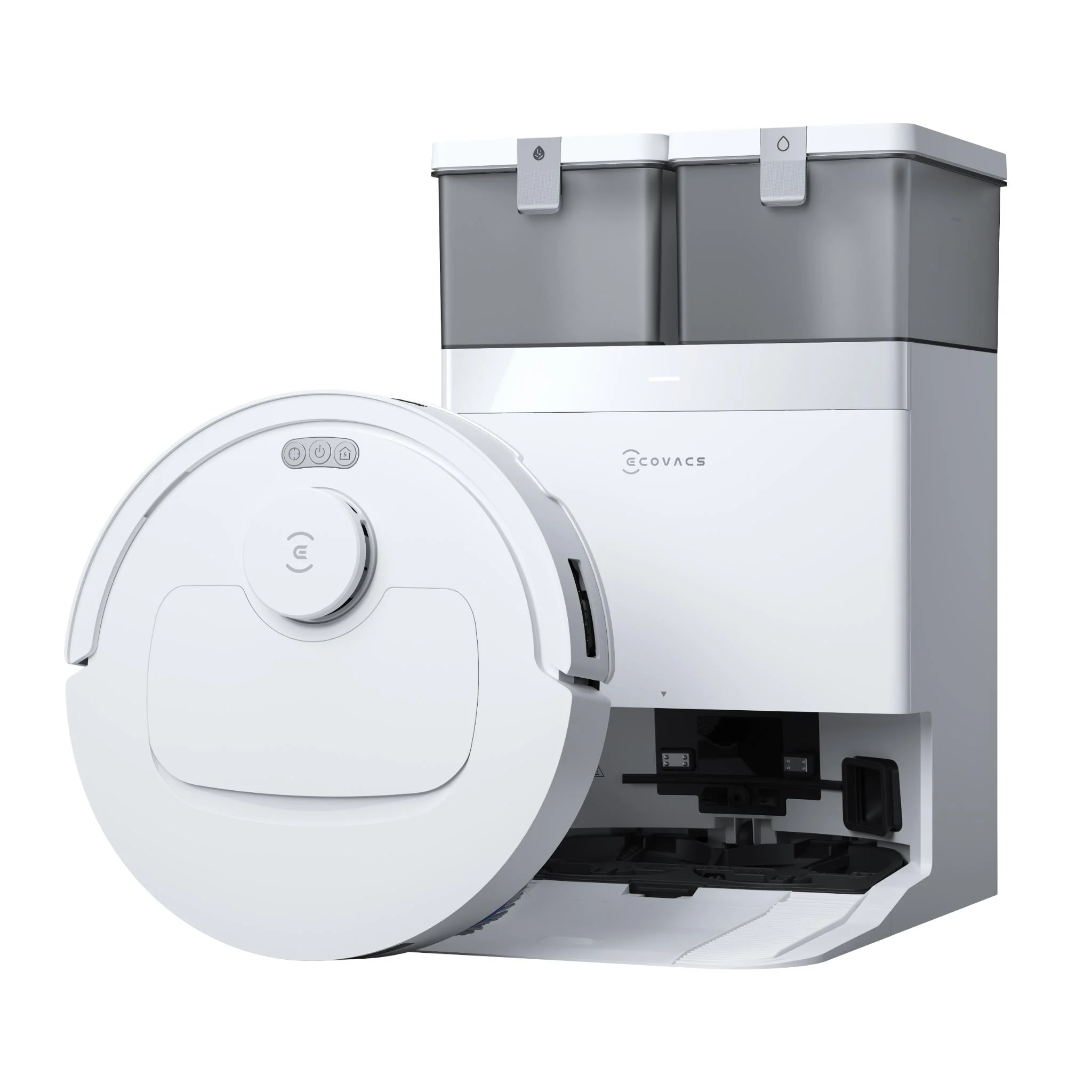 ECOVACS DEEBOT N50 Omni Robotic Vacuum (White)