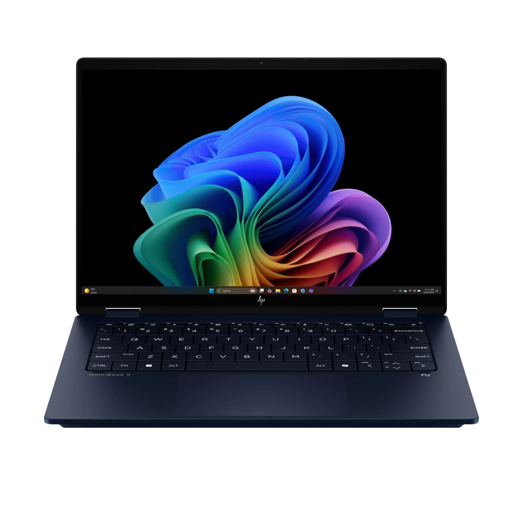 HP OmniBook X Flip 14" WUXGA 2-in-1 OLED AI PC Laptop (Intel Core Ultra 7-258V)[512GB/Blue]