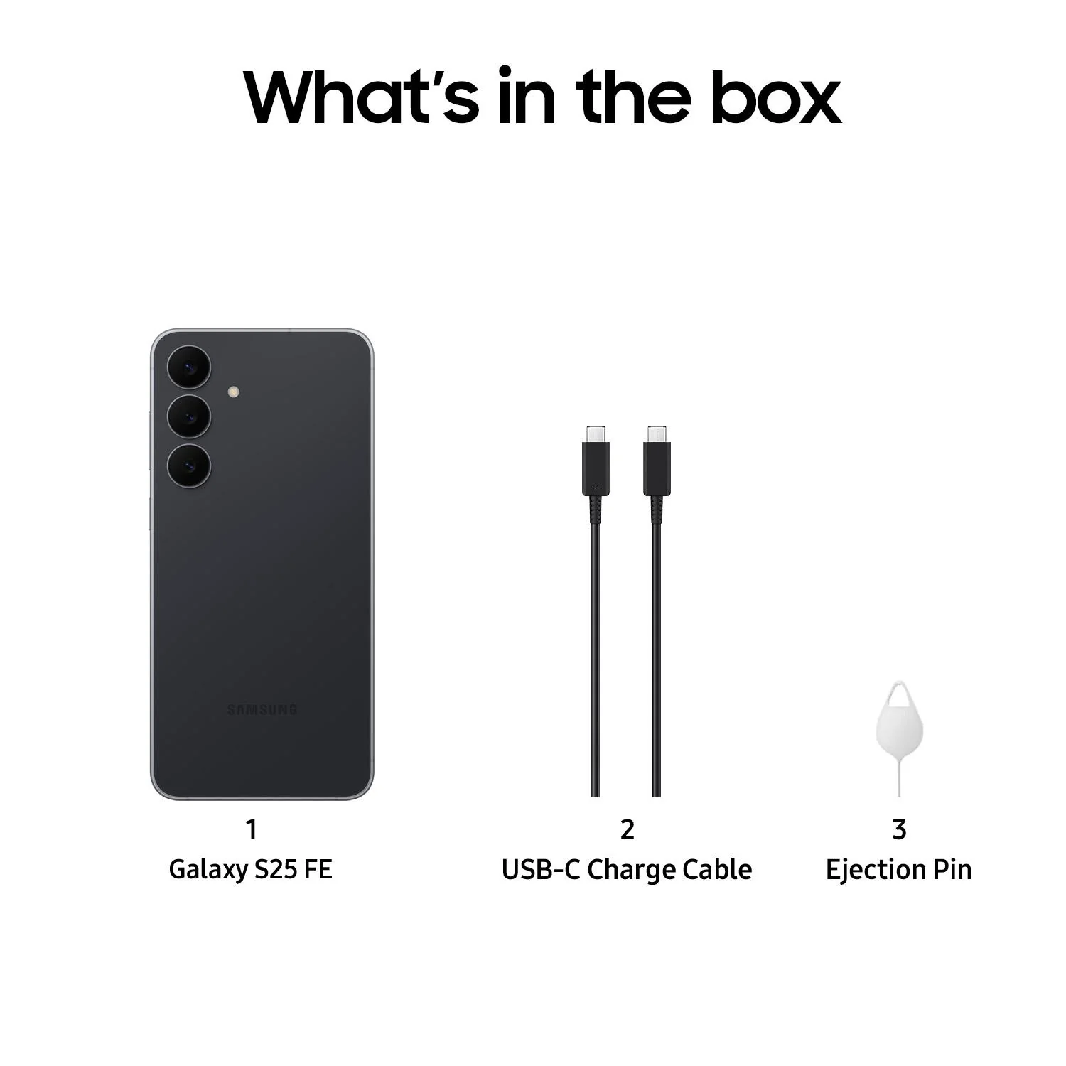 Samsung Galaxy S25 FE 5G 128GB (Jet Black)