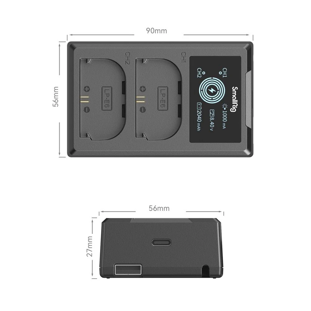 1597-smallrig-lp-e6nh-battery-charger-4.webp SmallRig LP-E6NH Battery Charger