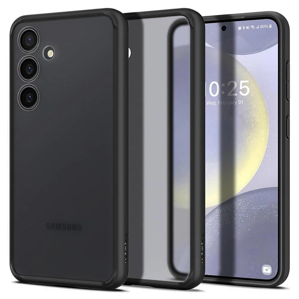 1651-spigen-samsung-galaxy-s24-plus-ultra-hybrid-case-frost-black-1.webp Spigen Samsung Galaxy S24 Plus Ultra Hybrid Case - Frost Black