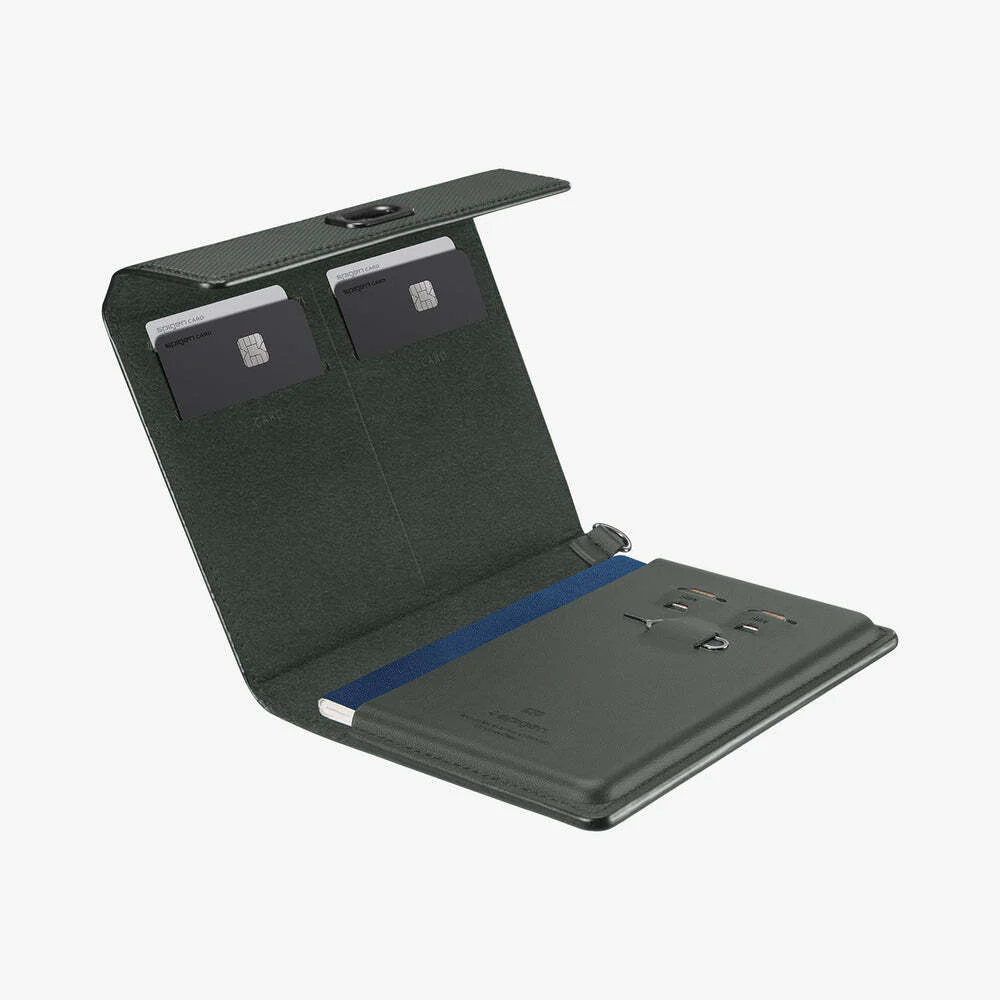 Spigen Universal Lifestyle and Travel Passport Holder Lifestyle and Travel - Military Green