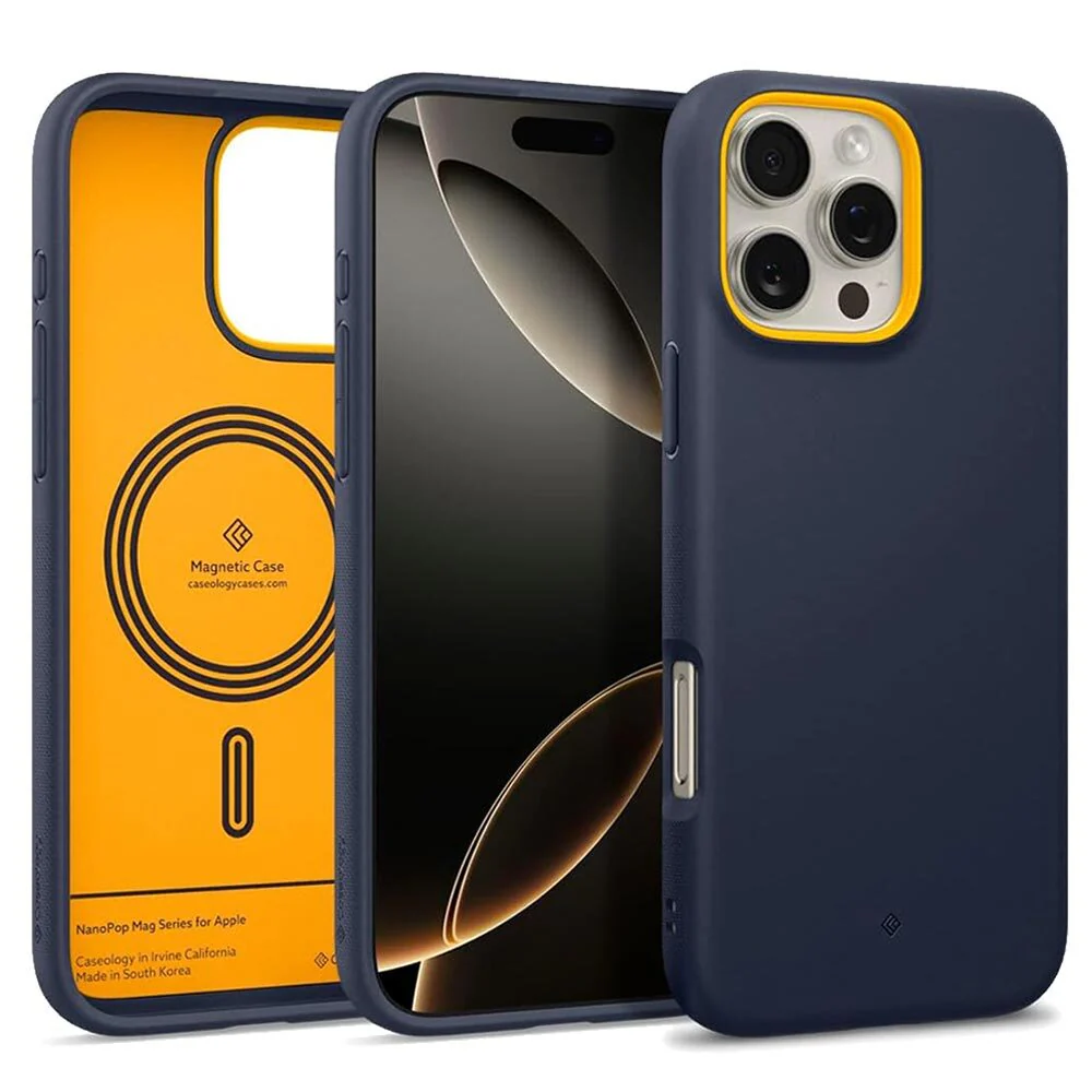 1658-spigen-apple-iphone-16-pro-max-nano-pop-mag-case-blueberry-navy-1.webp Spigen Apple iPhone 16 Pro Max Nano Pop Mag Case - Blueberry Navy