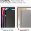 Spigen Samsung Galaxy Tab S9 Plus 12.4 EZ Fit GLAS.tR Slim 1PC Glass Screen Protector - Clear