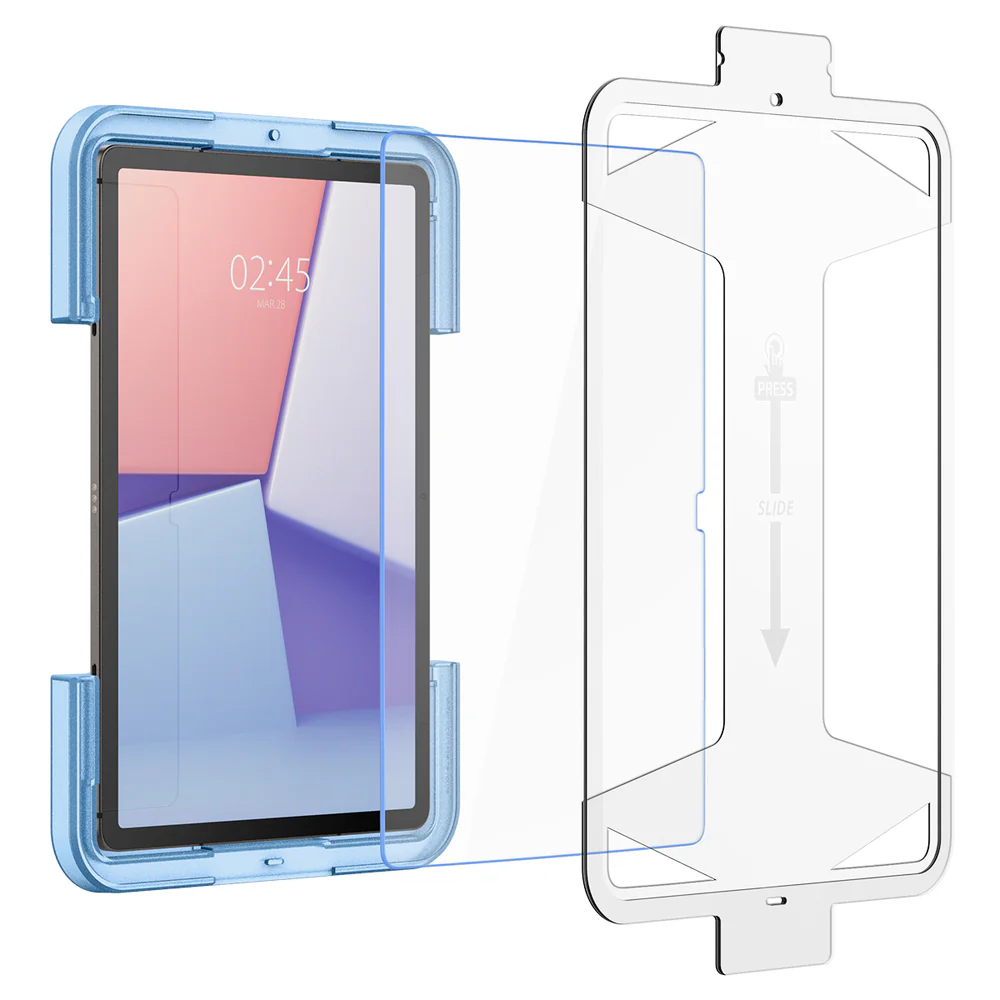Spigen Samsung Galaxy Tab S9 Plus 12.4 EZ Fit GLAS.tR Slim 1PC Glass Screen Protector - Clear