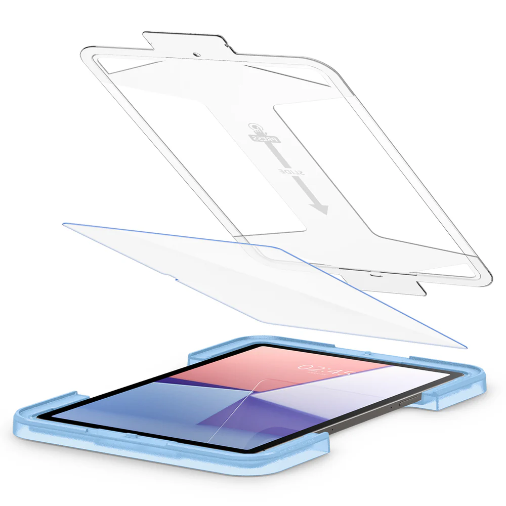 Spigen Samsung Galaxy Tab S9 Plus 12.4 EZ Fit GLAS.tR Slim 1PC Glass Screen Protector - Clear
