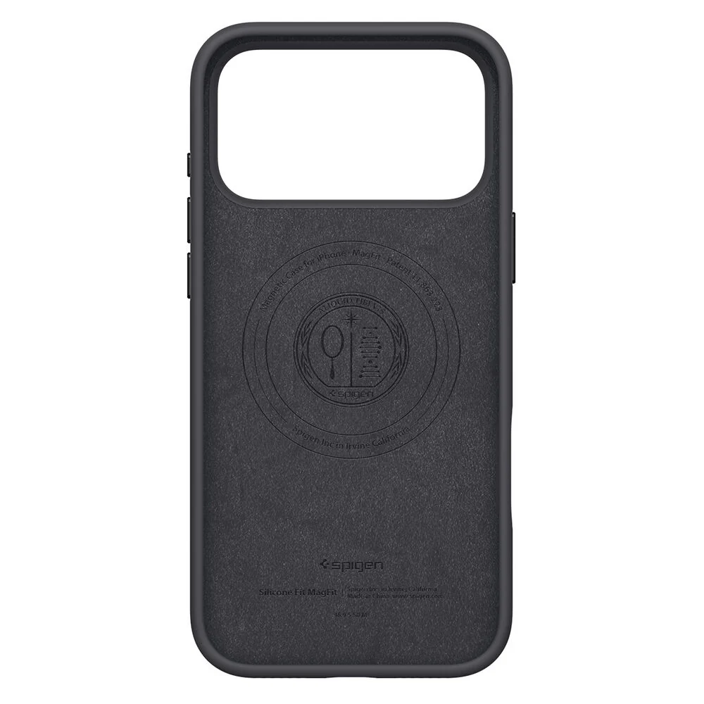 Spigen Apple iPhone 17 Pro Max Silicone Fit (MagFit) Case - Black