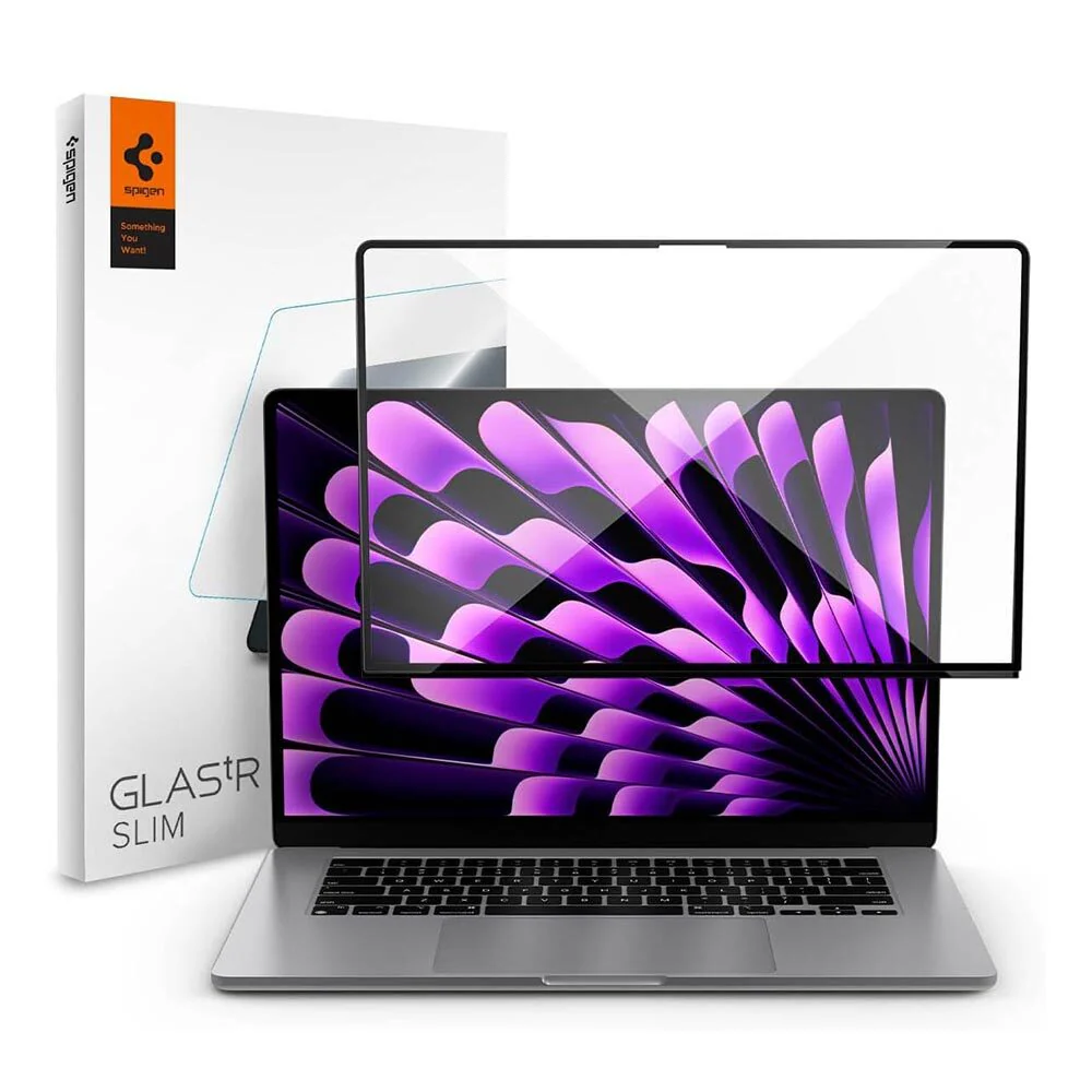 Spigen MacBook Air 15" GLAS.tR Slim Glass Screen Protector 1PC (Clear)
