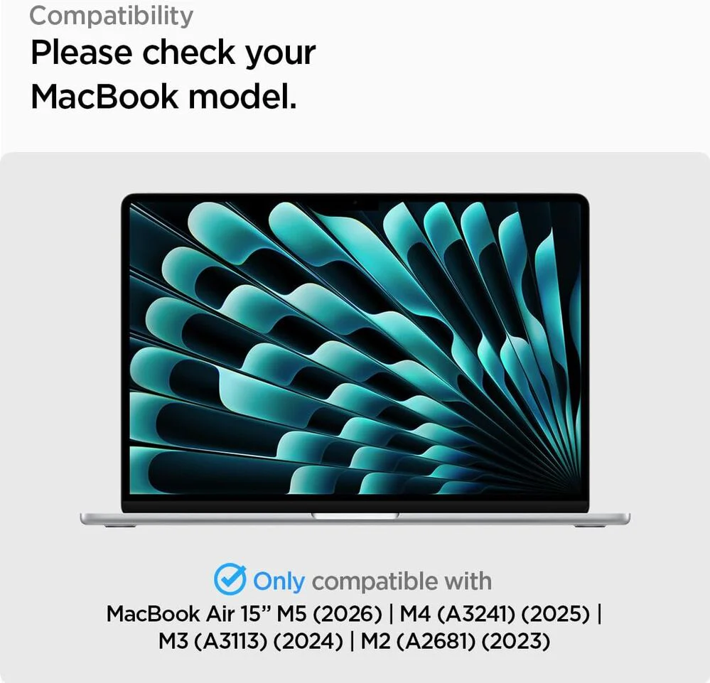 Spigen MacBook Air 15" GLAS.tR Slim Glass Screen Protector 1PC (Clear)