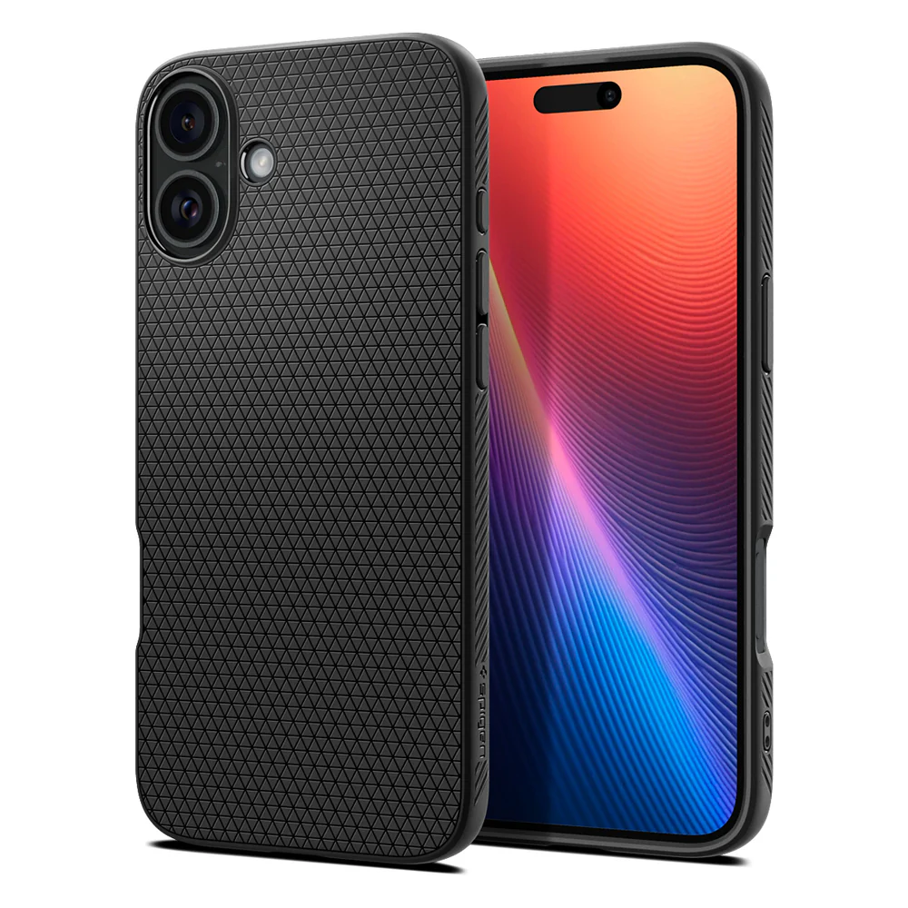 Spigen Apple iPhone 16 Liquid Air Case - Black