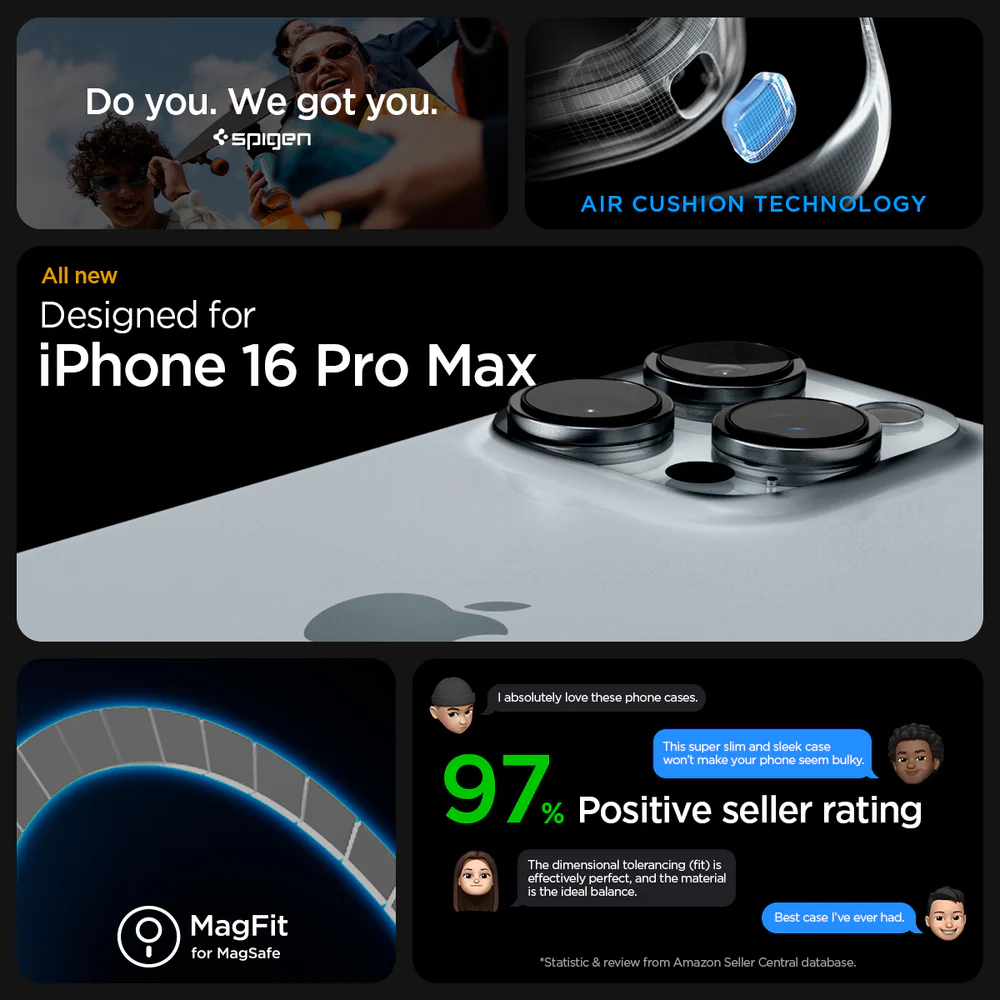 Spigen Apple iPhone 16 Pro Max Ultra Hybrid (MagFit) Case - Analogue