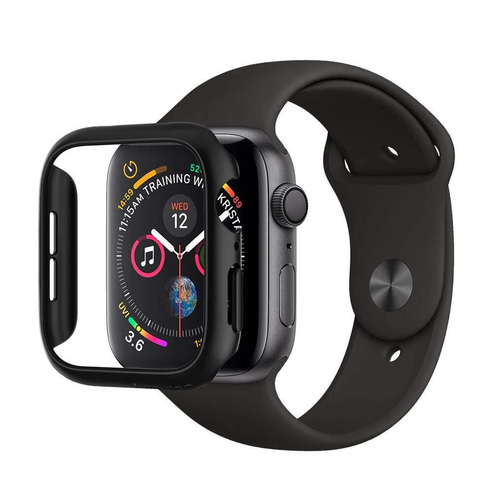 1703-spigen-apple-watch-se3-se2-6-se-5-4-44mm-thin-fit-case-black--6.webp Spigen Apple Watch SE3/SE2/6/SE/5/4 44mm Thin Fit Case (Black)