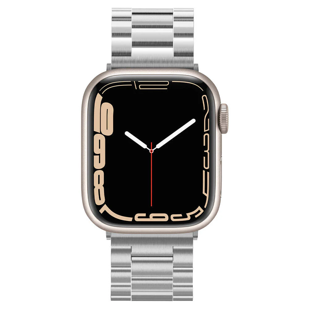 Spigen Apple Watch 49mm 46mm 45mm 44mm 42mm Modern Fit Wristband (Silver)