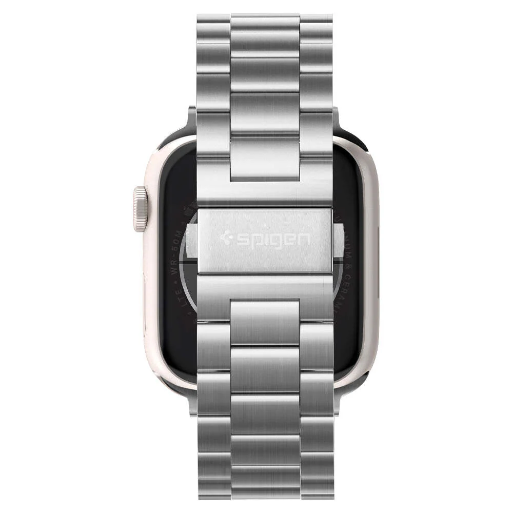 Spigen Apple Watch 49mm 46mm 45mm 44mm 42mm Modern Fit Wristband (Silver)