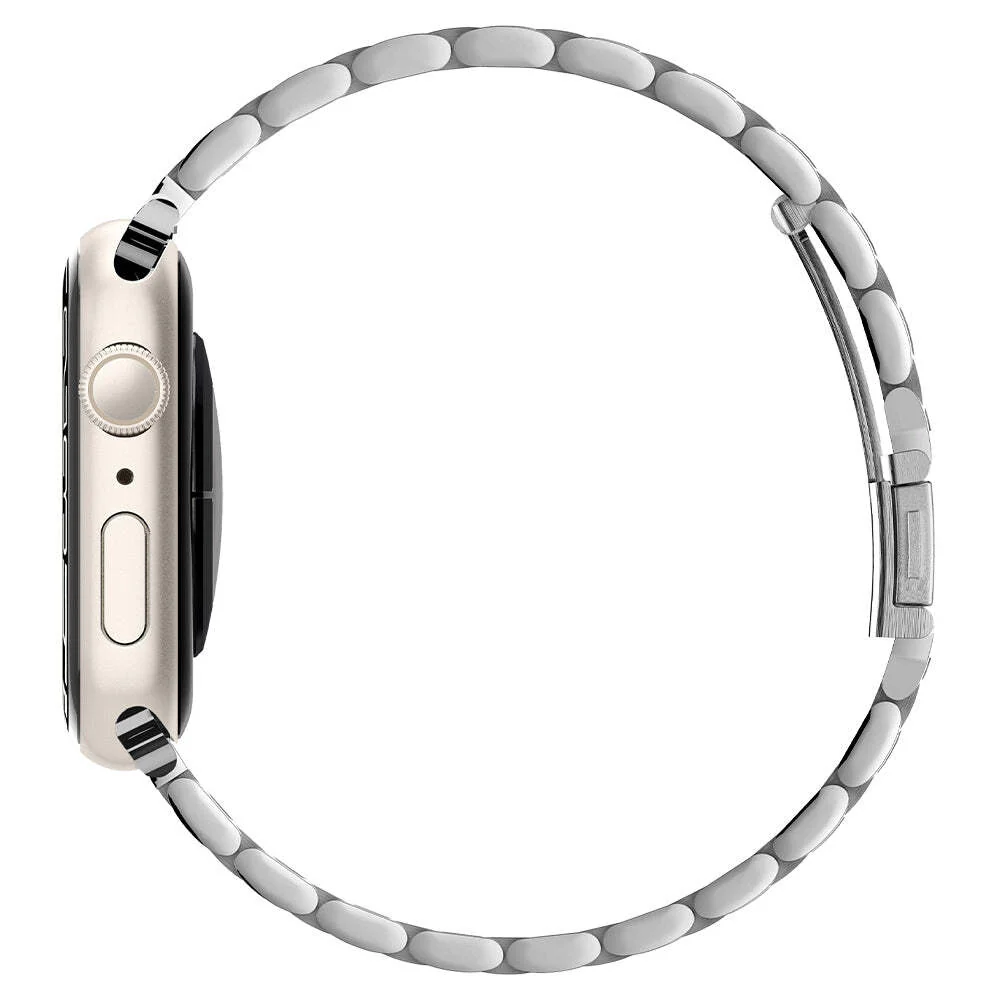 Spigen Apple Watch 49mm 46mm 45mm 44mm 42mm Modern Fit Wristband (Silver)