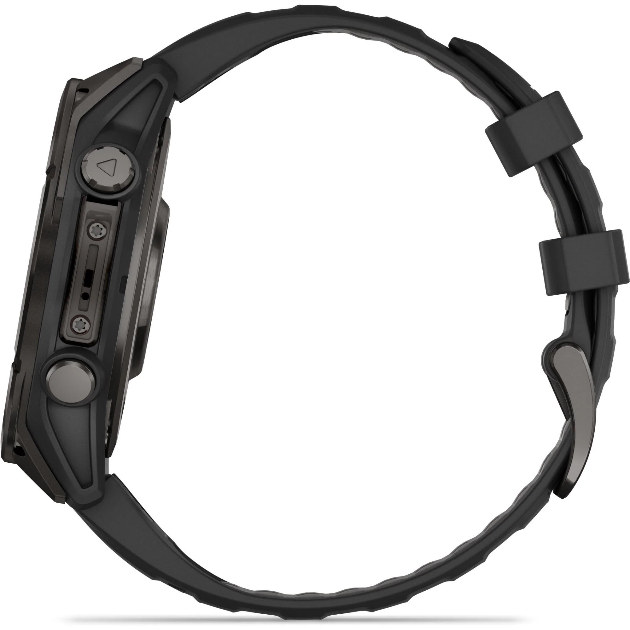 Garmin fenix® 8 47mm AMOLED Sapphire Edition Carbon Grey Titanium with Black + Pebble Grey Band