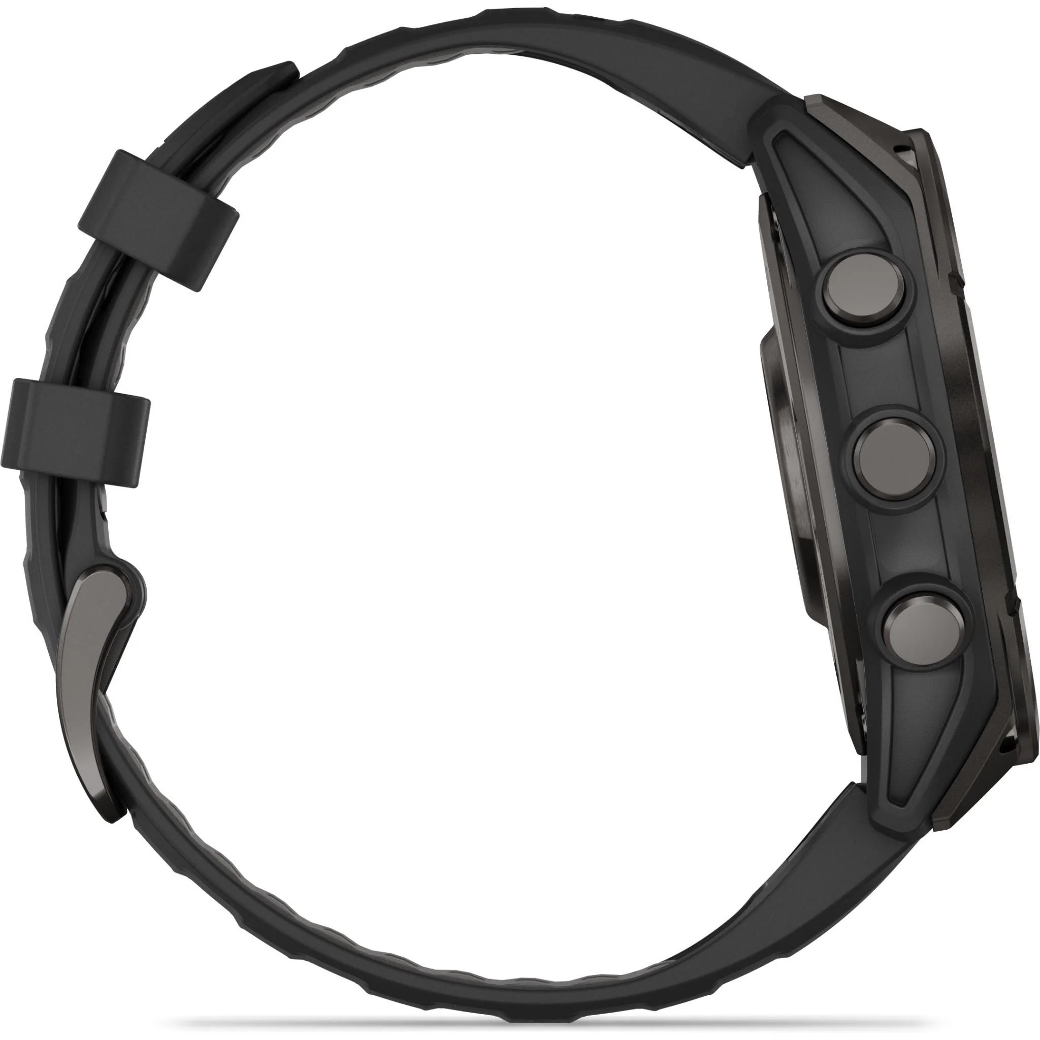 Garmin fenix® 8 47mm AMOLED Sapphire Edition Carbon Grey Titanium with Black + Pebble Grey Band
