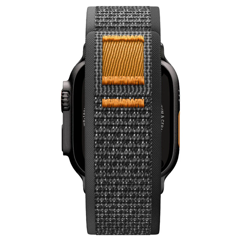 Spigen Apple Watch 49mm 46mm 45mm 44mm 42mm Athlex Air 2 Wristband (Active Black Orange)