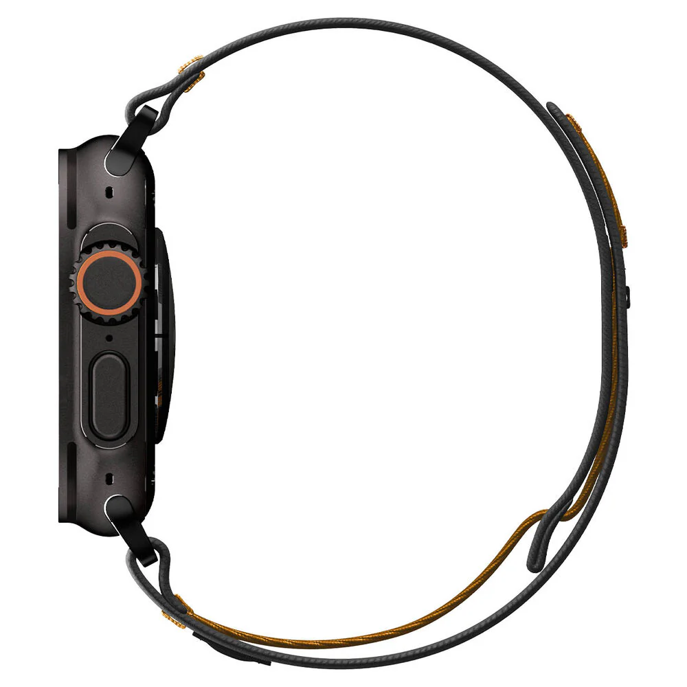 Spigen Apple Watch 49mm 46mm 45mm 44mm 42mm Athlex Air 2 Wristband (Active Black Orange)