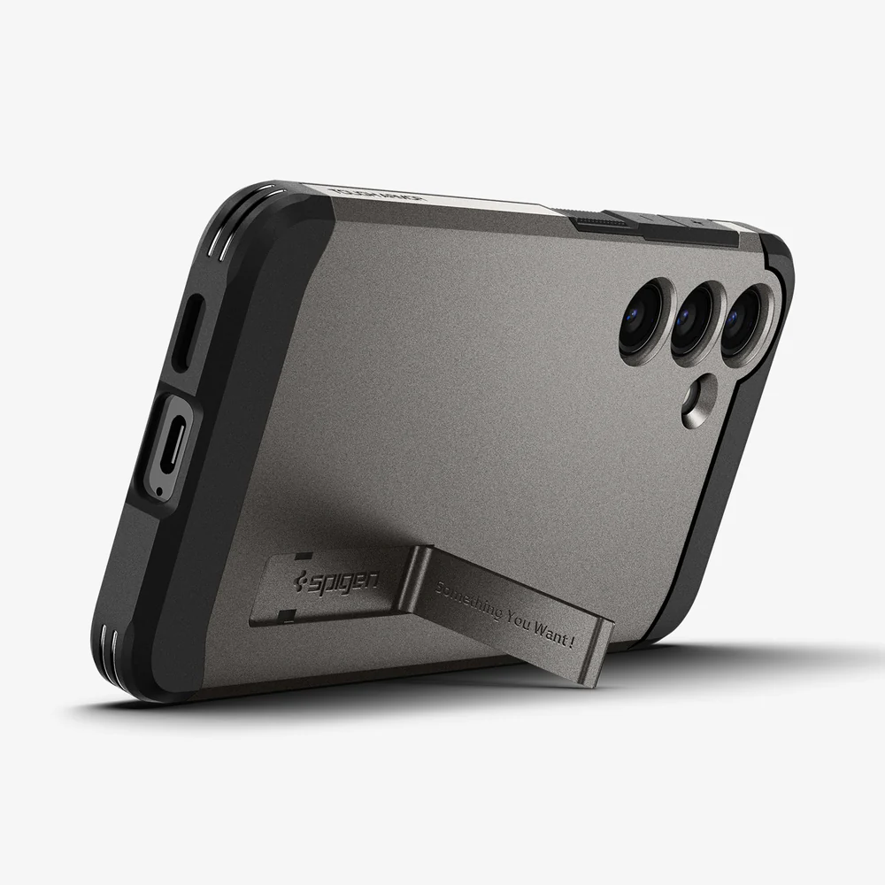 1718-spigen-samsung-galaxy-s24-tough-armor-case-gunmetal-6.webp Spigen Samsung Galaxy S24 Tough Armor Case - Gunmetal