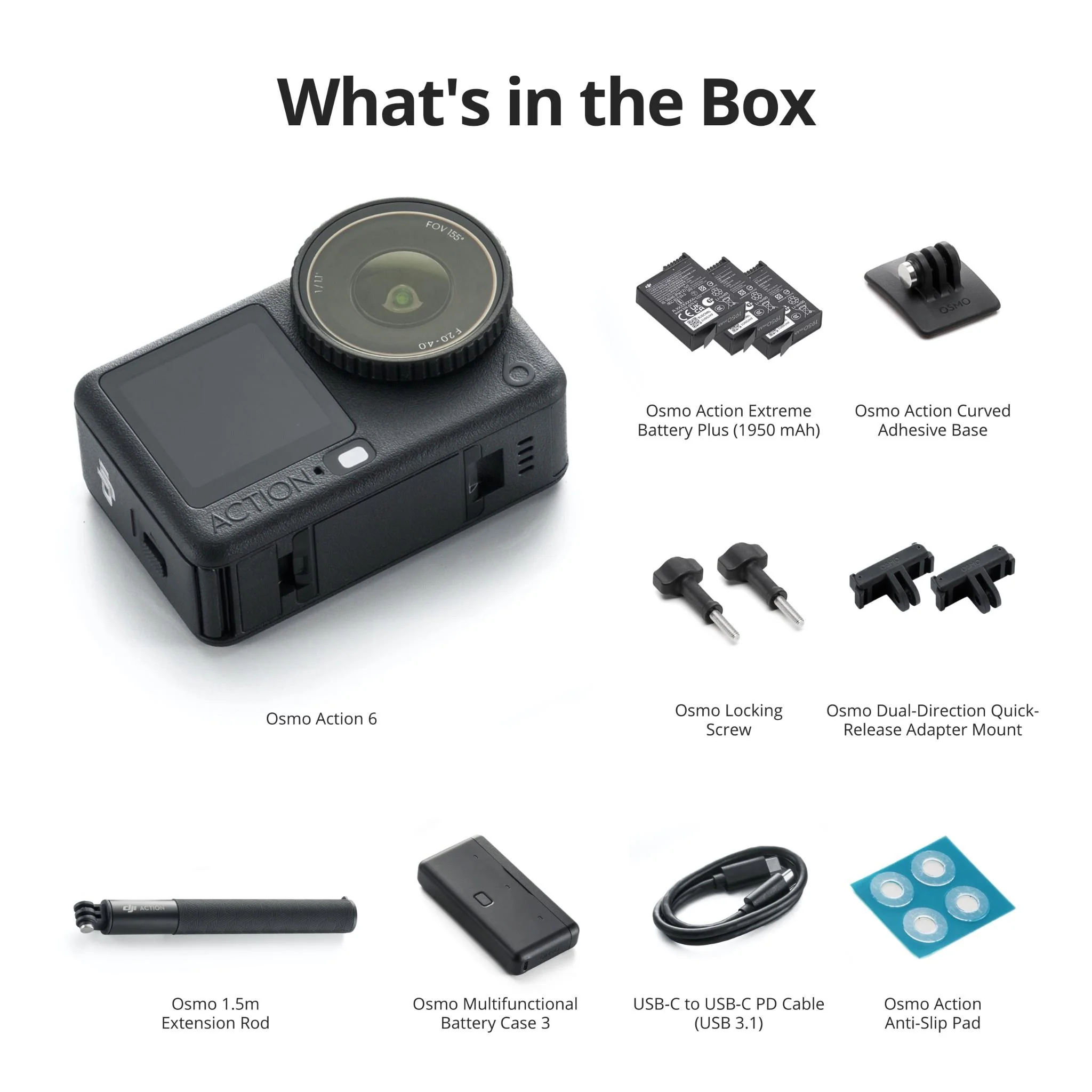 DJI Osmo Action 6 Adventure Combo