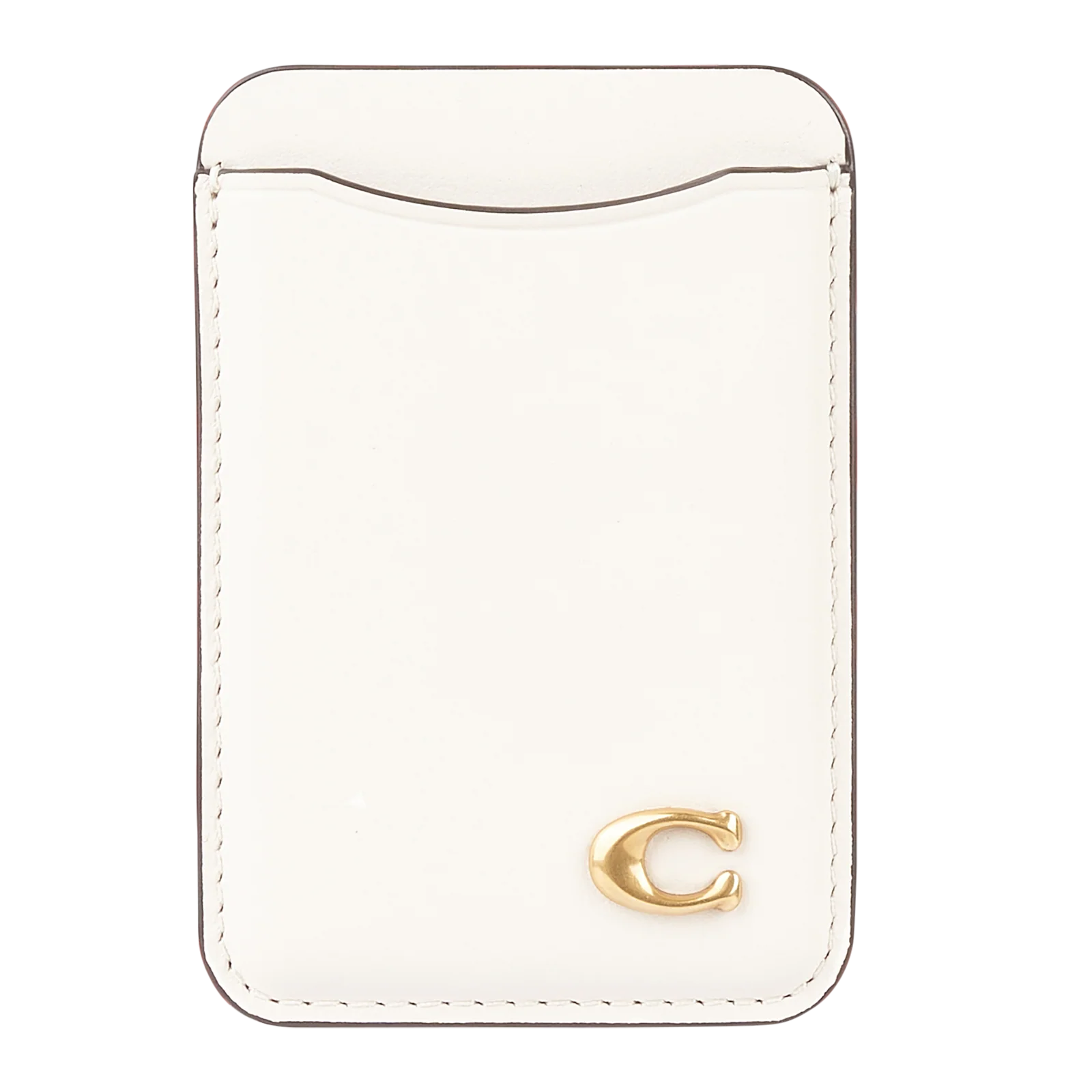 Coach MagSafe Card Holder (Chalk)