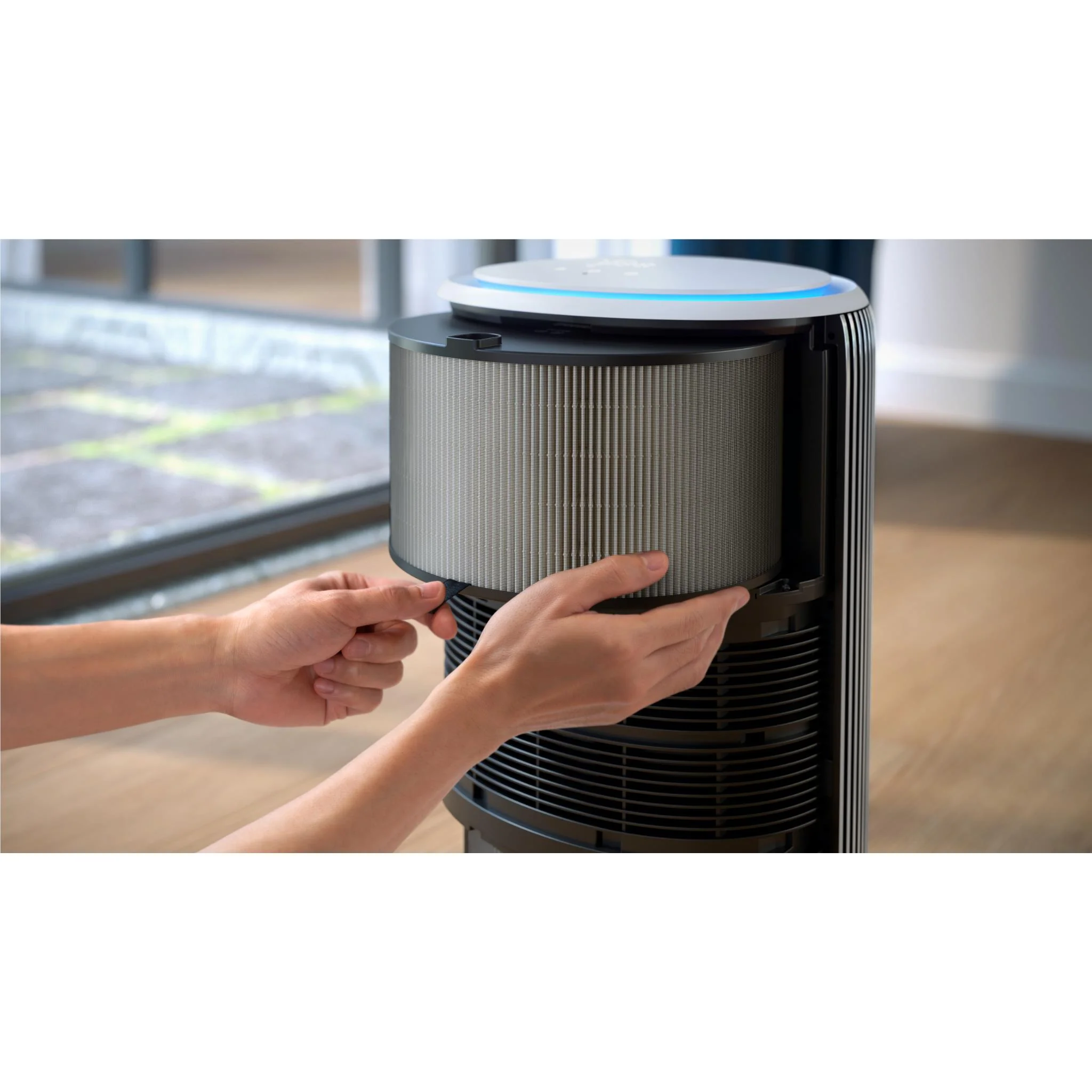 Philips PureProtect 3200 Series Smart Air Purifier (Silver White)