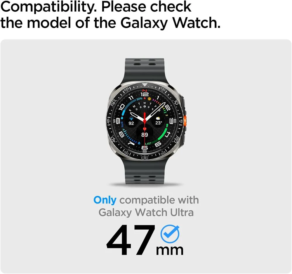 Spigen Galaxy Watch Ultra 47mm 2025/2024  DuraPro Flex Wristband (Black)