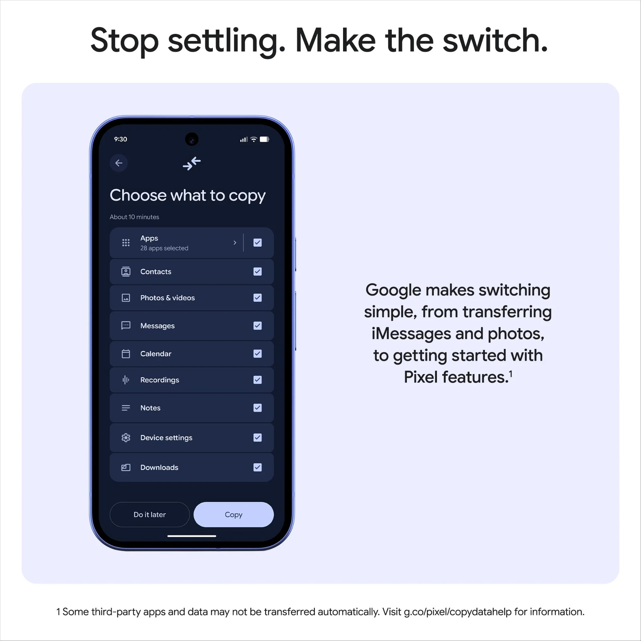 Google Pixel 10a 5G 128GB (Obsidian)