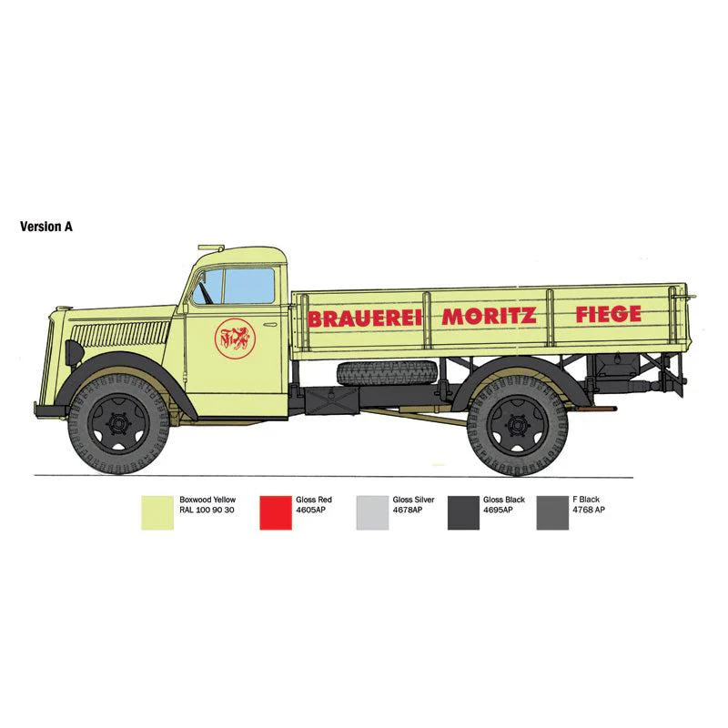 2002-italeri-1-24-opel-blitz-classic-truck-3.webp Italeri 1/24 Opel Blitz Classic Truck